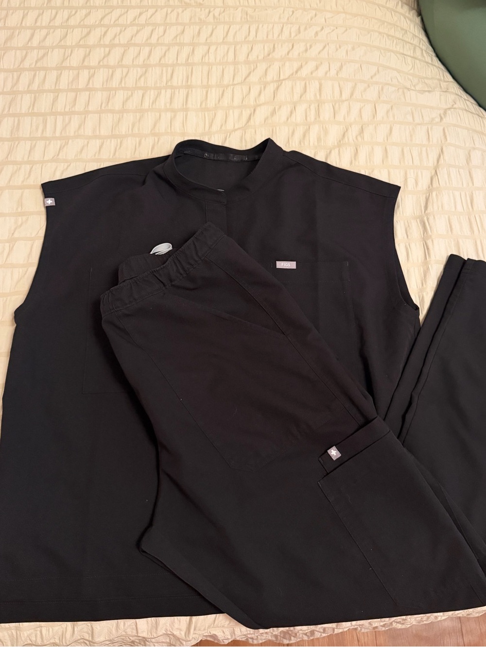 Figs Black Set L/XL